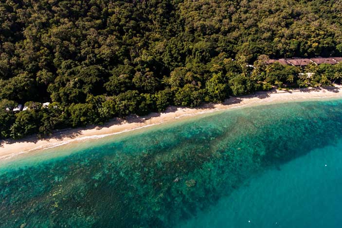 Beach at Cairns, Australia