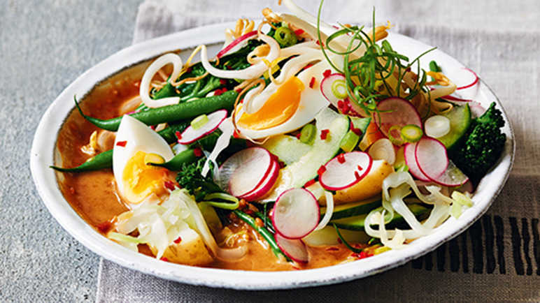 Gado Gado, an Indonesian salad.